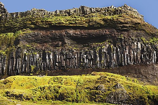 悬崖,斯奈山半岛,冰岛