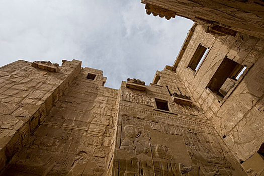 庙宇,哈布城,世界遗产,路克索神庙,埃及
