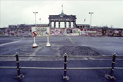 墙壁,正面,勃兰登堡门,柏林,德国