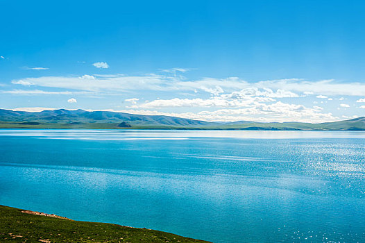 错那湖风光,青藏铁路沿线风景,中国西藏