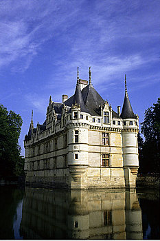 安杰雷城堡,卢瓦尔河谷,法国