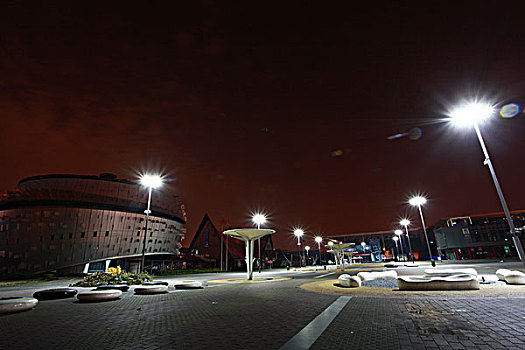 2010年上海世博会-新加坡馆夜景