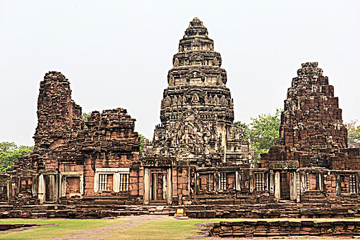 塔,庙宇,历史,公园,省,泰国,亚洲
