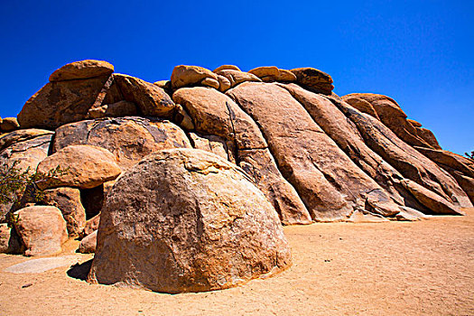 石头,约书亚树国家公园,加利福尼亚