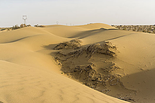 新疆沙漠风光