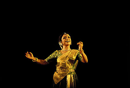 印度,舞者,国家博物馆,礼堂,达卡,孟加拉,六月,1998年