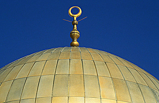以色列,耶路撒冷,圆顶,清真寺,圆顶清真寺