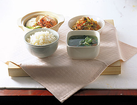 韩国,食物,朝鲜泡菜,汤,稻米