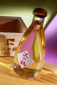 瓶子,日本米酒,标签
