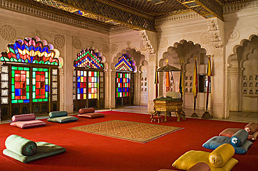 室内,堡垒,梅兰加尔堡,拉贾斯坦邦,印度