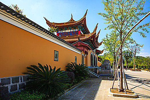 鄞州,塘溪镇,天福寺,寺庙,建筑