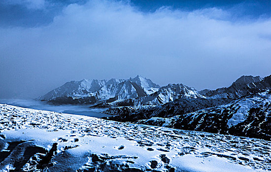 四川黄龙风景