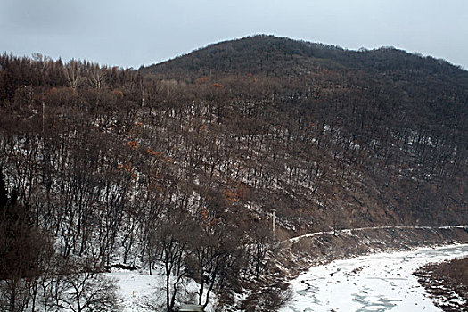 雪野,北方,东北,大雪,原野,土地,冬季,洁白,干净,风景,村庄,农村