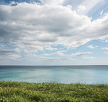 留白,风景,海洋