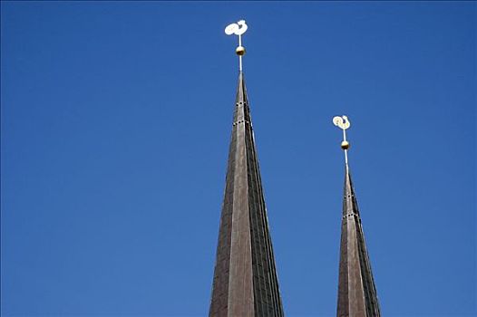 教堂塔楼,北莱茵威斯特伐利亚,德国
