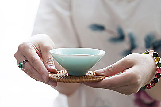 传统,瓷器,茶