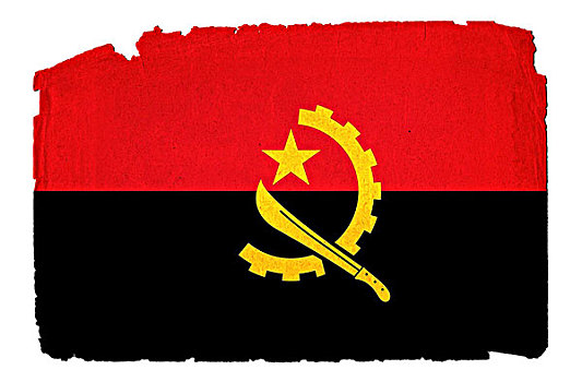 脏,旗帜,安哥拉