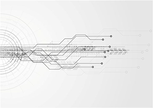 灰色,高科技,电路板,背景