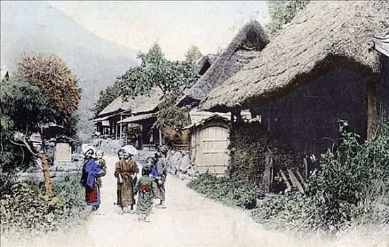 农民,住房,日本,20世纪
