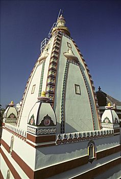庙宇,帕那吉,果阿,印度