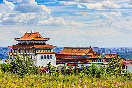 内蒙古呼伦贝尔海拉尔达尔吉林寺