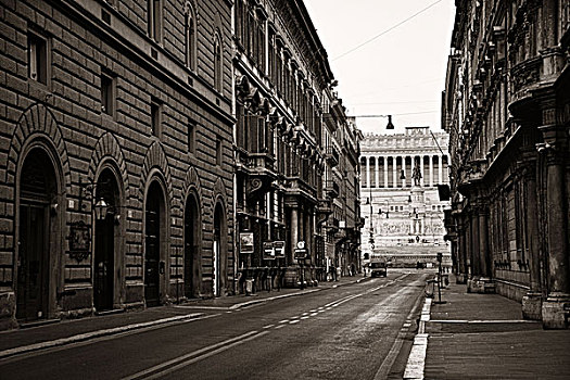 街道,风景,罗马,意大利