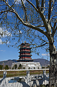 北京门头沟区永定楼