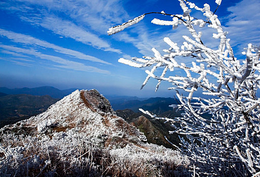普禅山雪景