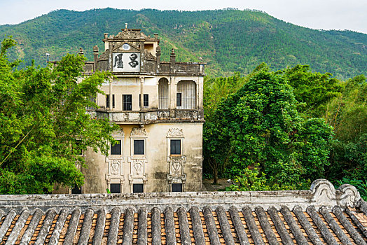 中国广东开平碉楼马降龙景区