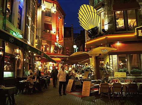 餐馆,布鲁塞尔,比利时