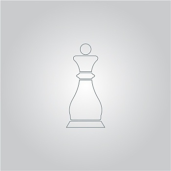 下棋,皇后,象征