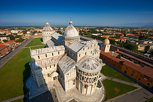 中央教堂,比萨,圣母升天教堂,省,托斯卡纳,意大利,欧洲