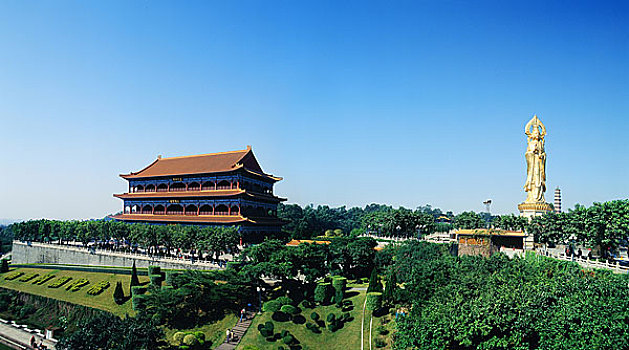 广州番愚莲花山风景