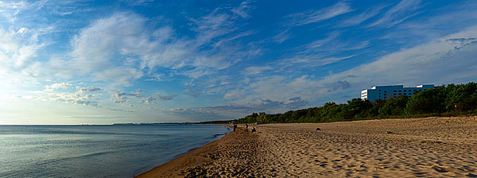 波兰格但斯克海滩