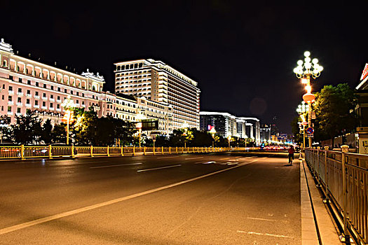 长安街夜景
