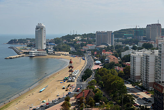 山东烟台海岸风光