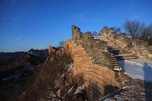 长城雪景