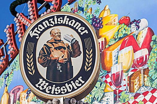 德国,巴伐利亚,慕尼黑,德国啤酒,标识