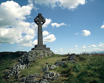 凯尔特十字架,安格尔西岛,北威尔士,艺术家