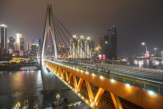 东水门长江大桥,重庆城市风光