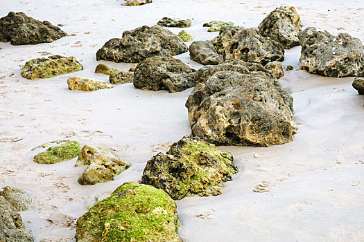石头,沙子,海滩,大西洋