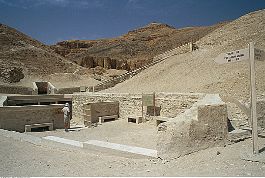入口,帝王谷,路克索神庙,埃及