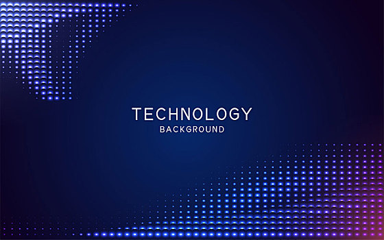 科技背景線條未來創新科學技術金屬矢量海報