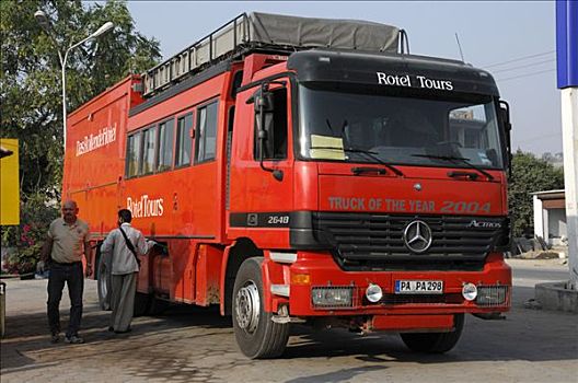 巴士,酒店,座椅,加油,靠近,乌代浦尔,拉贾斯坦邦,北印度,亚洲