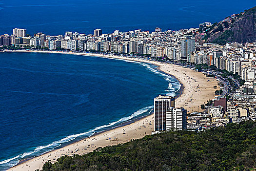 科巴卡巴纳海滩,里约热内卢,巴西