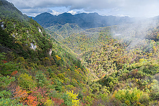 神农架林区天燕风景区初秋