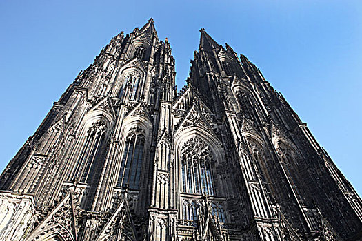 科隆大教堂,科隆,北莱茵威斯特伐利亚,德国,欧洲