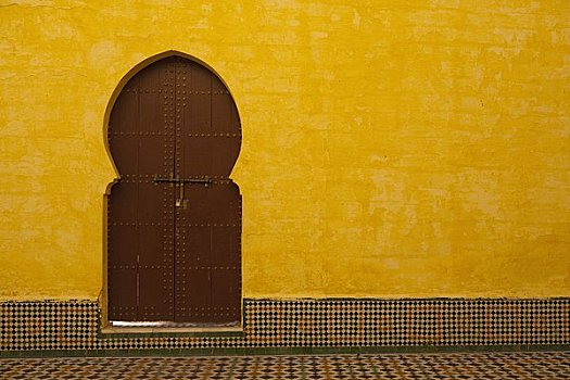 门,陵墓,梅克内斯,摩洛哥