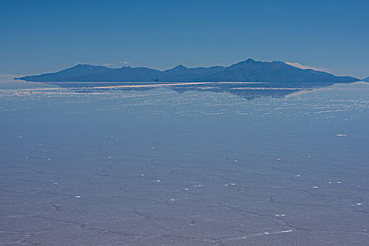 玻利维亚乌尤尼山区湖景天空之镜