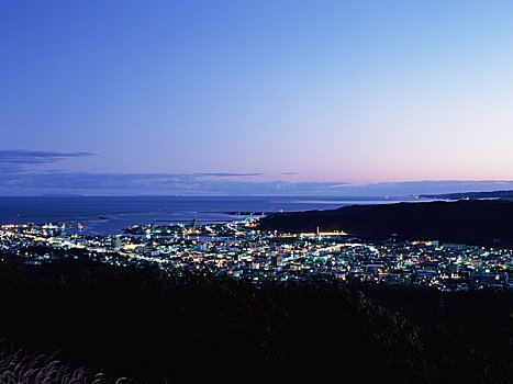 夜景,北海道